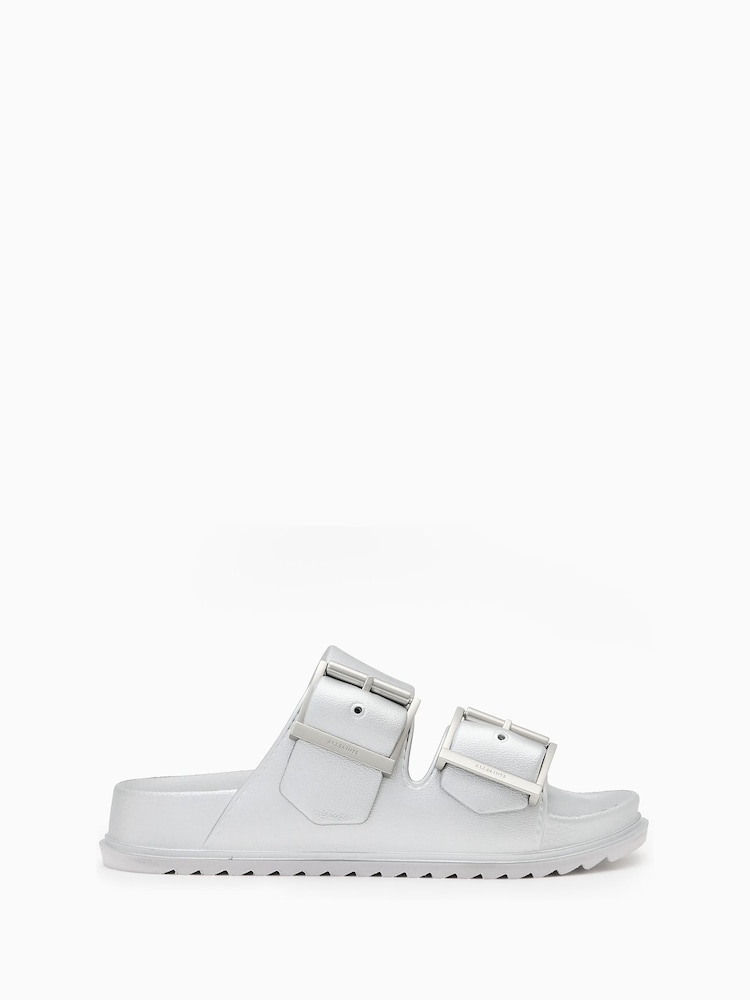 AllSaints Grey Sian Eva Sandals - Image 5 of 5