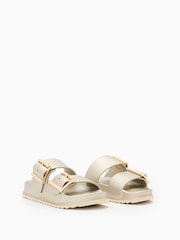 AllSaints Yellow Sian Eva Sandals - Image 3 of 5
