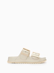 AllSaints Yellow Sian Eva Sandals - Image 5 of 5