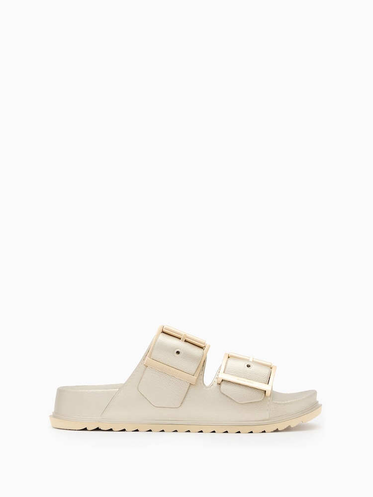 AllSaints Yellow Sian Eva Sandals - Image 5 of 5