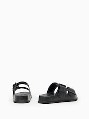 AllSaints Black Sian Eva Sandals - Image 1 of 5