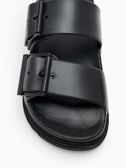 AllSaints Black Sian Eva Sandals - Image 4 of 5