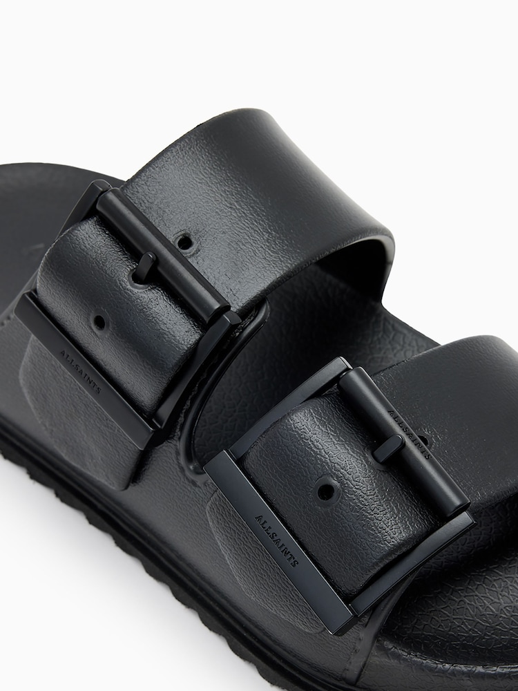 AllSaints Black Sian Eva Sandals - Image 5 of 5