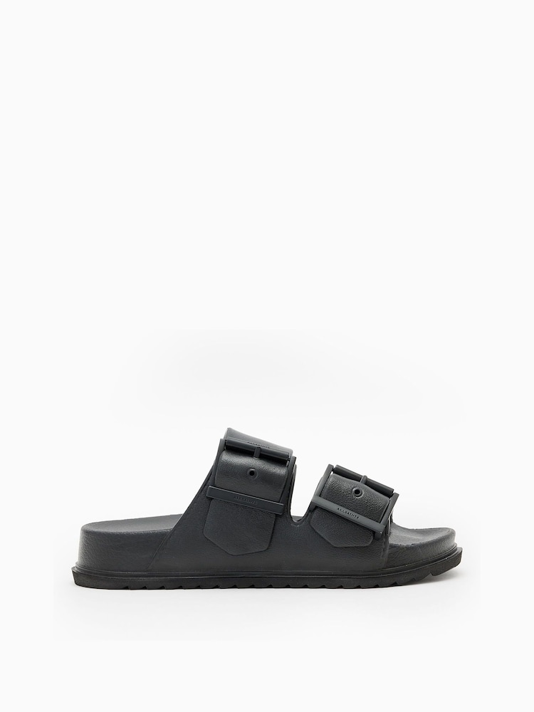 AllSaints Black Sian Eva Sandals - Image 5 of 5