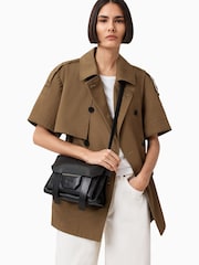 AllSaints Black Ursa G Mini Xbody Bag - Image 7 of 8