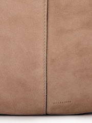 AllSaints Brown Luna Suede Shoulder Bag - Image 5 of 8