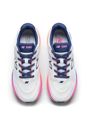 New Balance White 1080 V15 Running Trainers - Image 10 of 13
