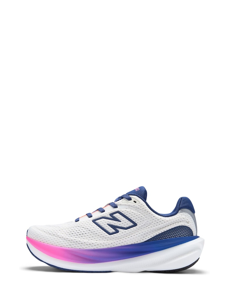 New Balance White 1080 V15 Running Trainers - Image 2 of 13
