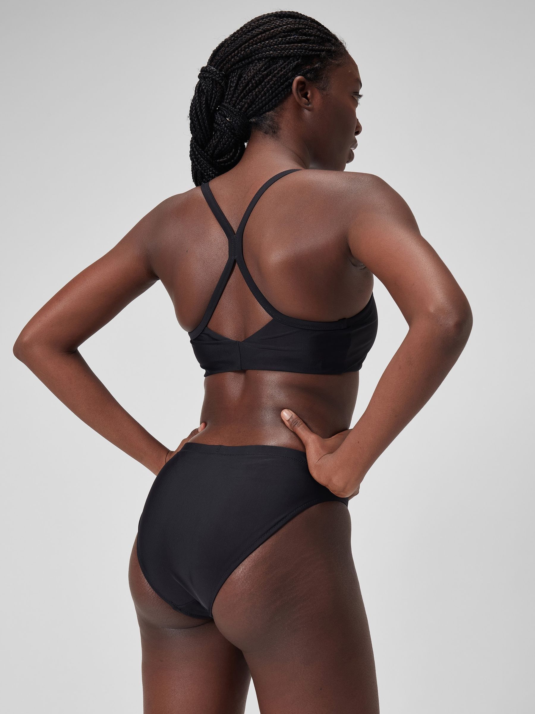 Buy Speedo Black Solid Classic Bikini Bottom from Next USA