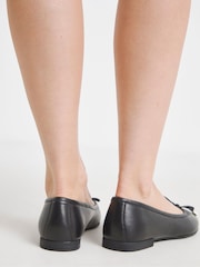 JD Williams Classic Leather Ballerinas - Imagen 3 de 5