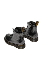 Dr. Martens Black 1460 T Nebula Glitter Shoes - Image 2 of 4