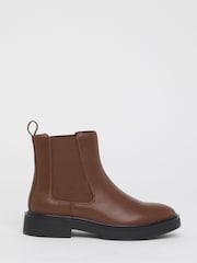 Simply Be Brown Extra Wide Fit Classic Chelsea Boots - Image 3 of 4