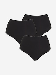Simply Be Black Magisculpt Light Tummy Shapers Knickers 3 Pack - Image 1 of 5