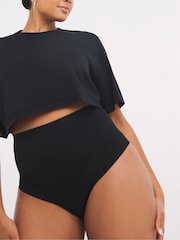Simply Be Black Magisculpt Light Tummy Shapers Knickers 3 Pack - Image 4 of 5