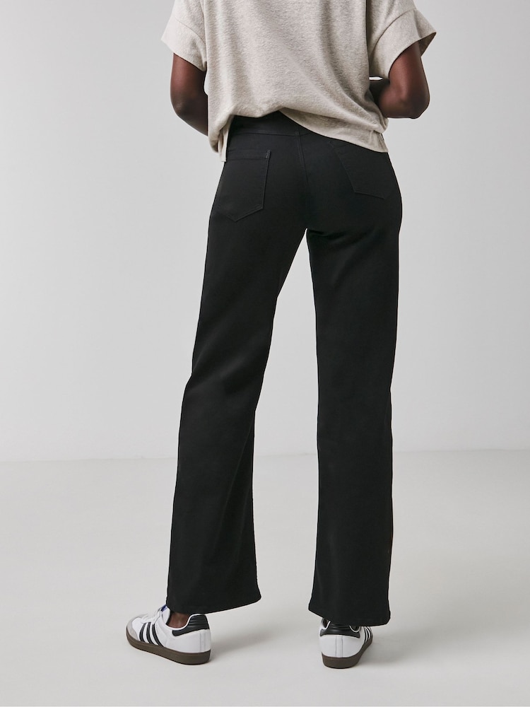 JD Williams Indigo 2 Pack Wide Leg Jeggings - Imagen 2 de 6