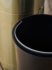 Gold 30L Vintage Ribbed Soft Close Bin - Image 3 of 4