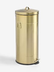 Gold 30L Vintage Ribbed Soft Close Bin - Image 4 of 4