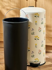 Floral 30L Round Soft Close Pedal Bin - Image 3 of 5
