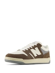 New Balance White Ground 480 Trainers - Image 4 of 9