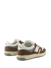 New Balance White Ground 480 Trainers - Image 5 of 9