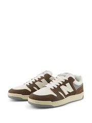New Balance White Ground 480 Trainers - Image 6 of 9
