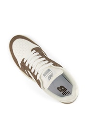 New Balance White Ground 480 Trainers - Image 7 of 9