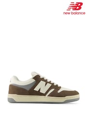 New Balance White Ground 480 Trainers - Image 9 of 9