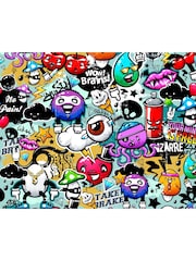 Origin Murals Multi Graffiti Monster 3.5M x 2.8M Wall Mural - Image 2 of 3