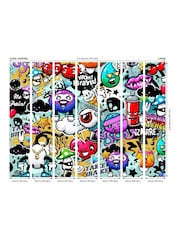 Origin Murals Multi Graffiti Monster 3.5M x 2.8M Wall Mural - Image 3 of 3