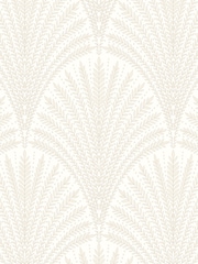 Hoopla Walls Chalk Leaf Fan A4 Wallpaper Sample - Image 1 of 1