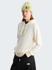 The North Face White Drew Peak Light Regular Hoodie - Image 1 of 3