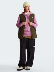 The North Face Purple Drew Peak Light Regular Hoodie - Image 3 of 3