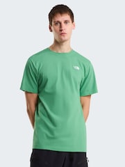 Verde - The North Face Evolution Simple Dome T-Shirt - Imaginea 1 din 5
