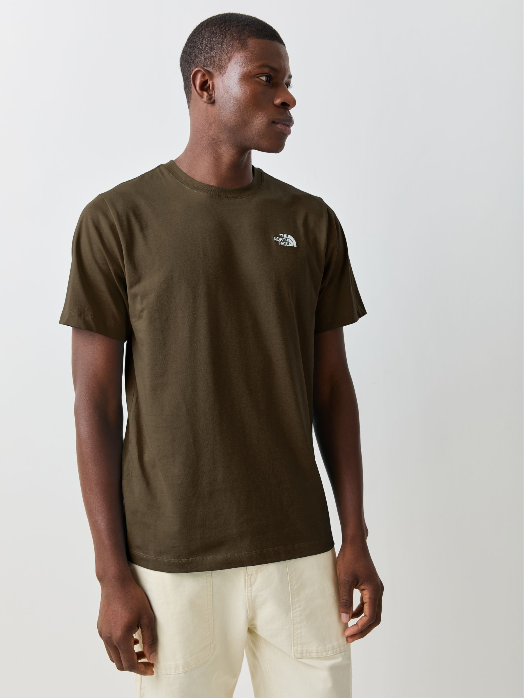 Buy The North Face Dark Brown Simple Dome T-Shirt from Next USA