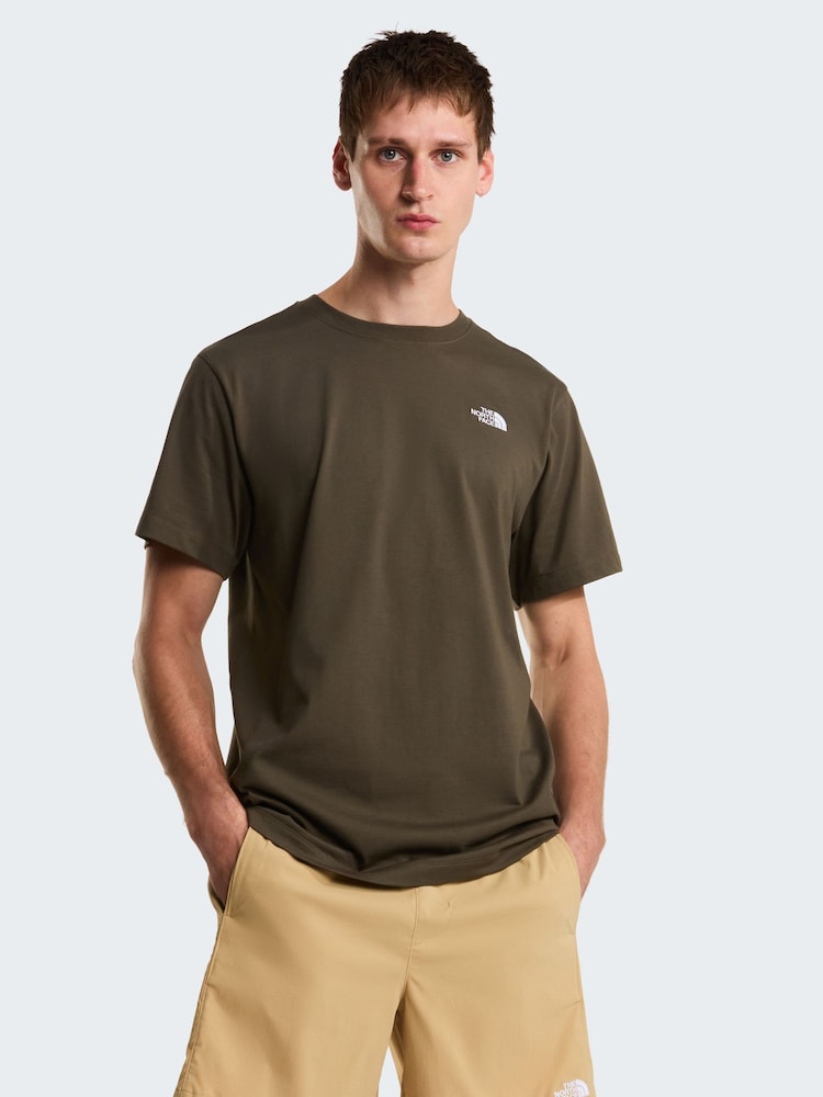 The North Face Dark Green Evolution Simple Dome T-Shirt - Image 1 of 5
