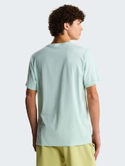 Albastru - The North Face Evolution Simple Dome T-Shirt - Imaginea 4 din 6