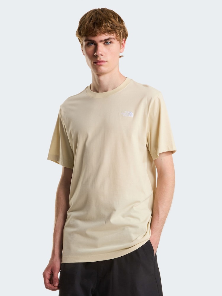 Natural - The North Face Evolution Simple Dome T-Shirt - Imaginea 1 din 6