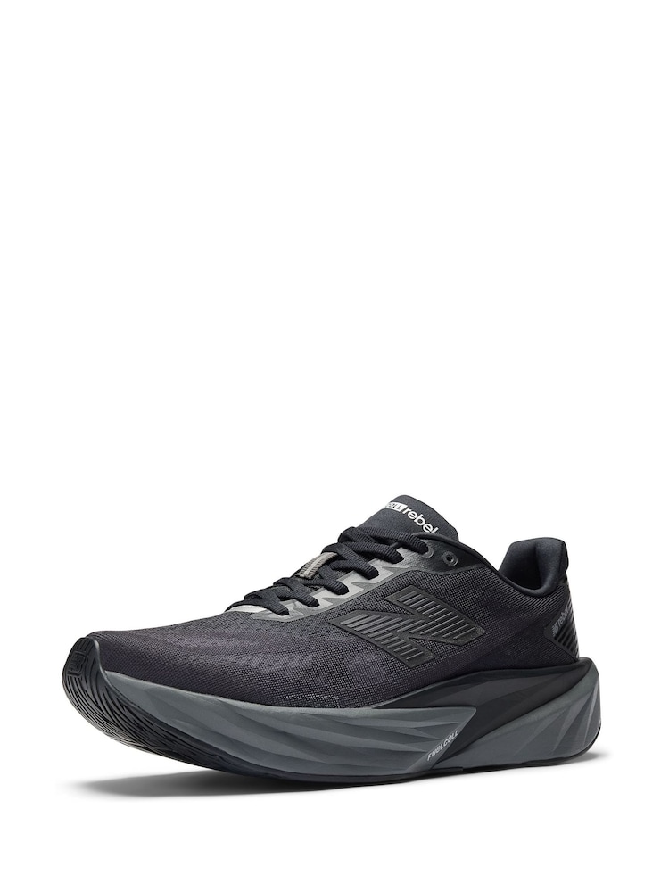 New Balance Black Rebel v5 Running Trainers - Image 12 of 12 New Balance Black Rebel v5 Running Trainers - Image 12 of 12