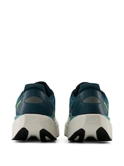 New Balance White/Aqua Rebel v5 Running Trainers - Image 10 of 14