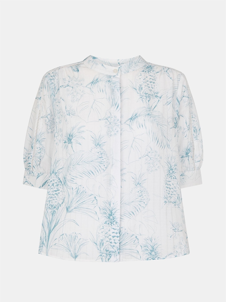 Whistles Pineapple Textured Shirt - Imagem 5 de 5