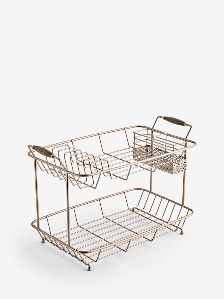 Antique Gold Hertford 2 Tier Dish Drainer - Image 1 of 1