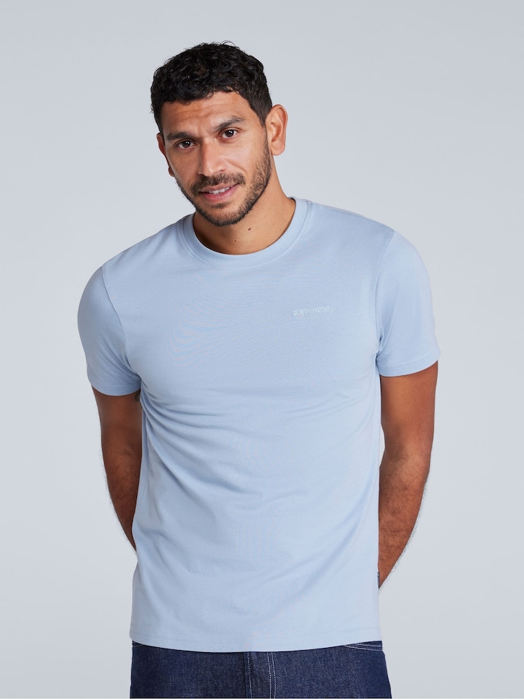 Animal Blue Slim Fit Mens Icon T-Shirt - Image 1 of 4 Animal Blue Slim Fit Mens Icon T-Shirt - Image 1 of 4