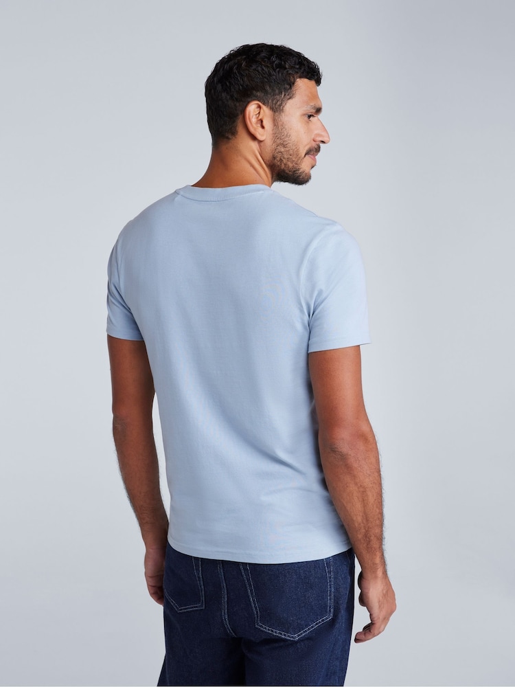 Animal Blue Slim Fit Mens Icon T-Shirt - Image 2 of 4 Animal Blue Slim Fit Mens Icon T-Shirt - Image 2 of 4