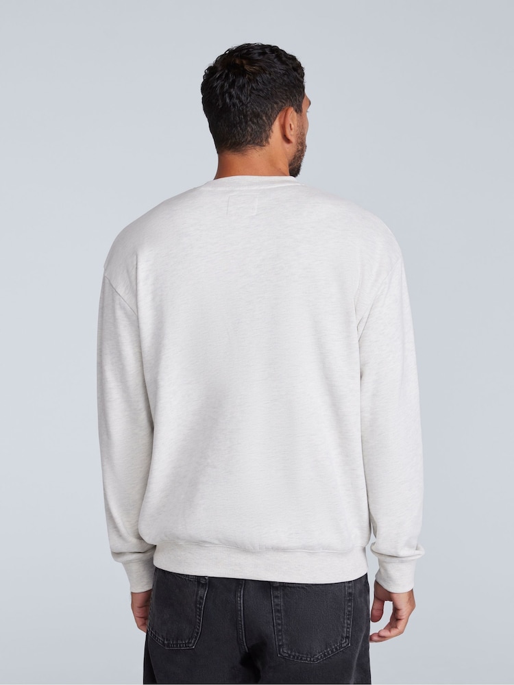 Animal Grey Mens Jonah Sweatshirt - Image 2 of 4 Animal Grey Mens Jonah Sweatshirt - Image 2 of 4