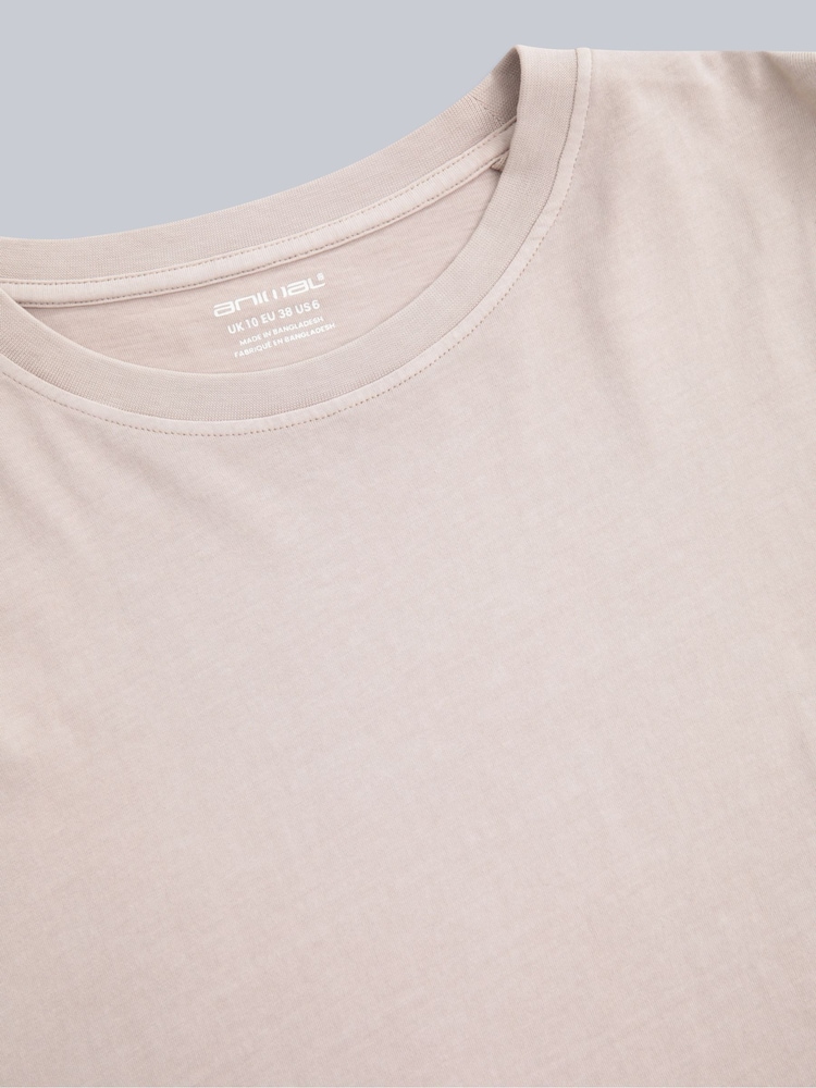 Animal Cream Oversized Womens Grace T-Shirt - Image 4 of 4