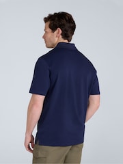 Animal Blue Mens Icon Pique Polo Shirt - Image 2 of 4