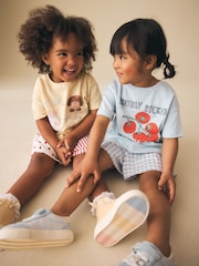 أزرق/أصفر - Top & Shorts Set 2 Pack (3mths-7yrs) - صورة 4 من 12