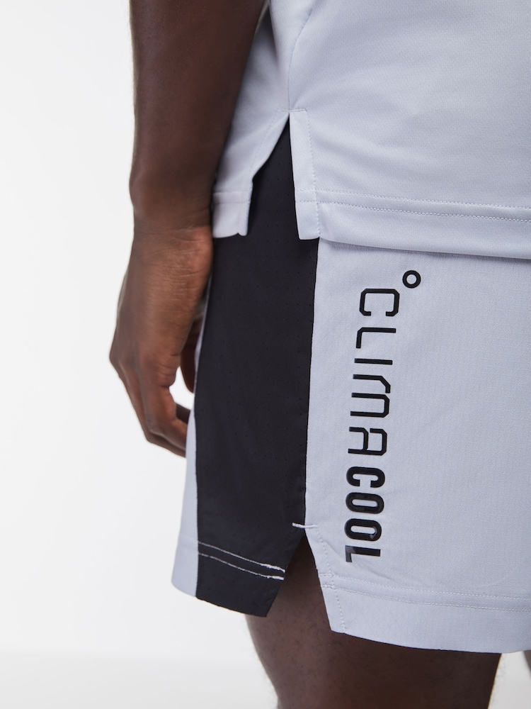adidas Grey Tech Apparel Climacool Shorts - Image 4 of 4