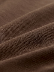 Brown Chocolate Boxy Heavyweight T-Shirt - Image 2 of 3