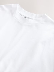 White Boxy Heavyweight T-Shirt - Image 3 of 3